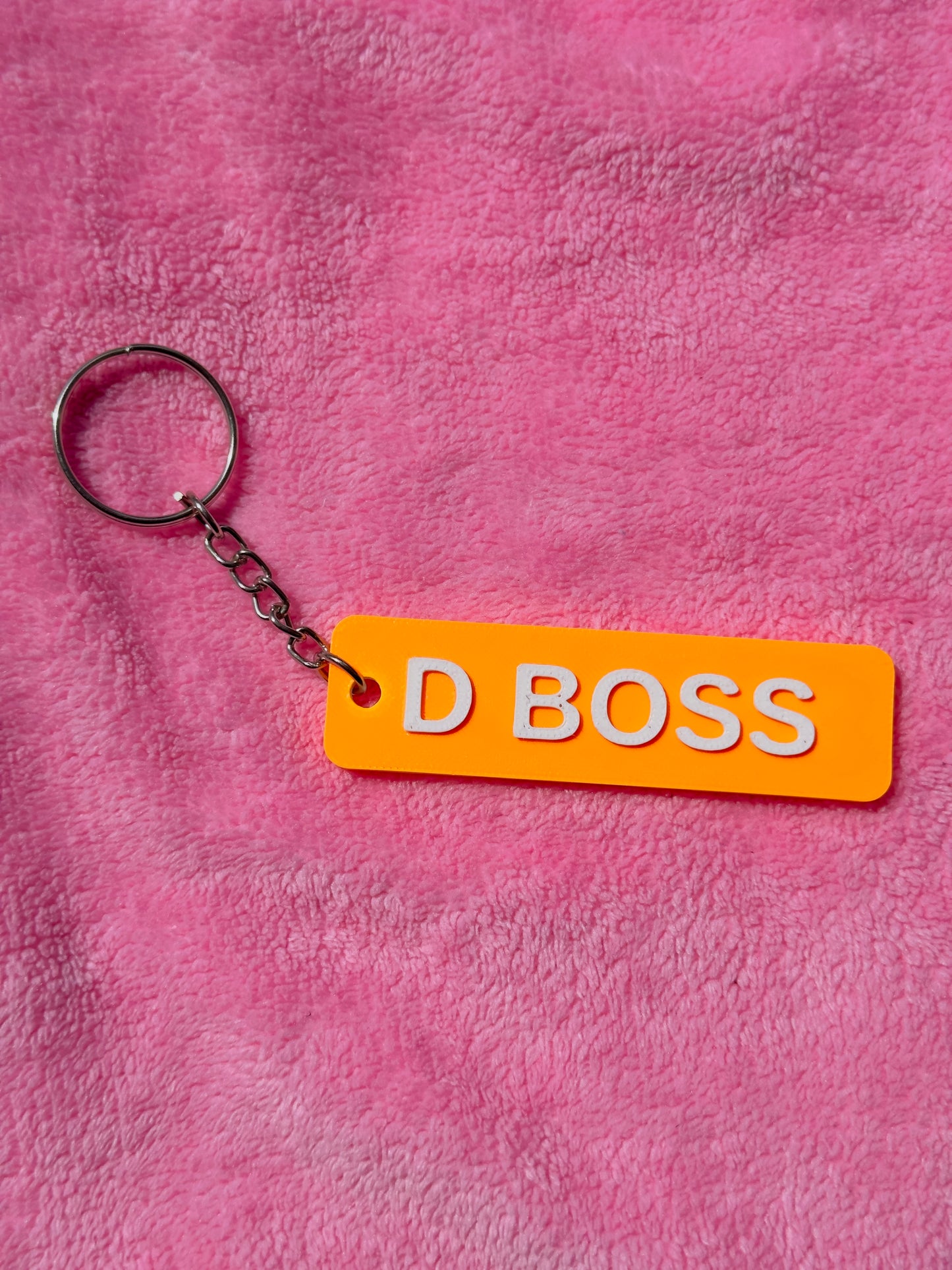 D BOSS Key Chain
