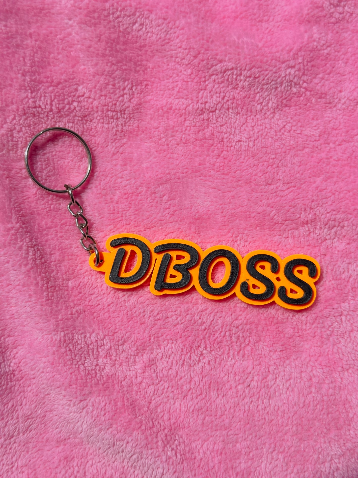 D BOSS Key Chain