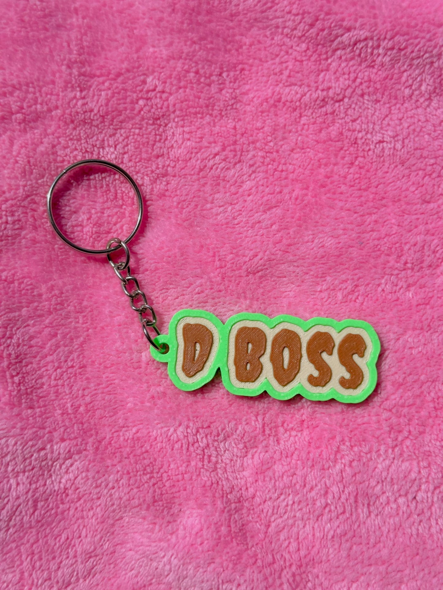 D BOSS Key Chain