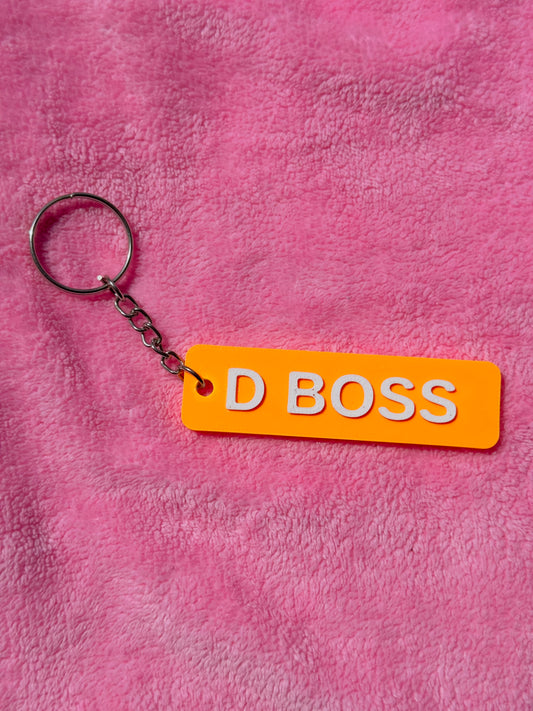 D BOSS Key Chain