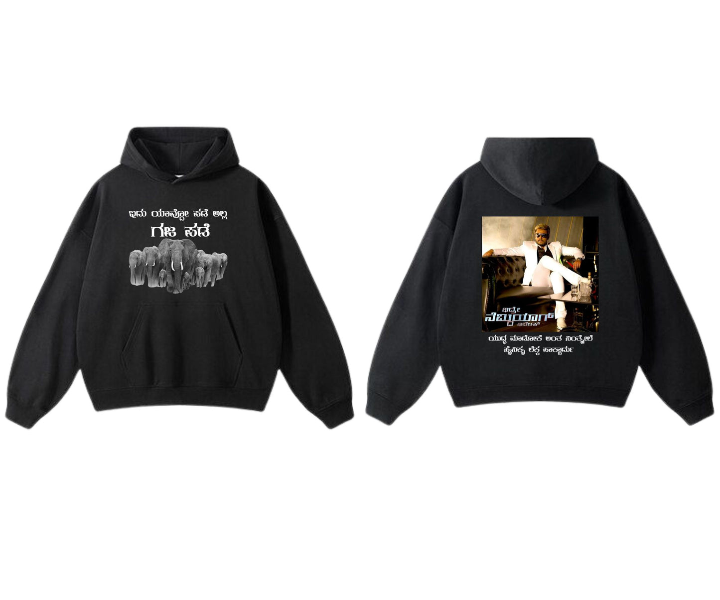 059 D BOSS Hoodies WHITE, RED, BLACK