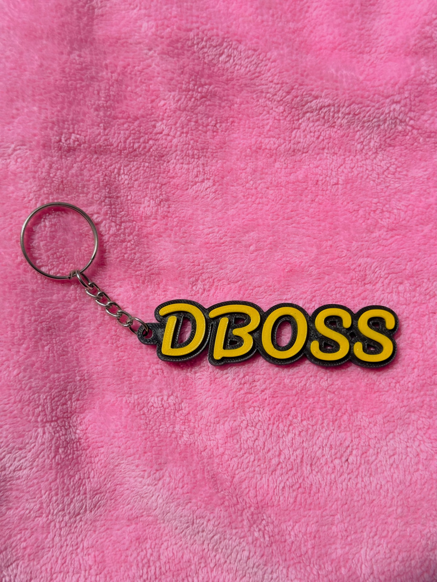 D BOSS Key Chain