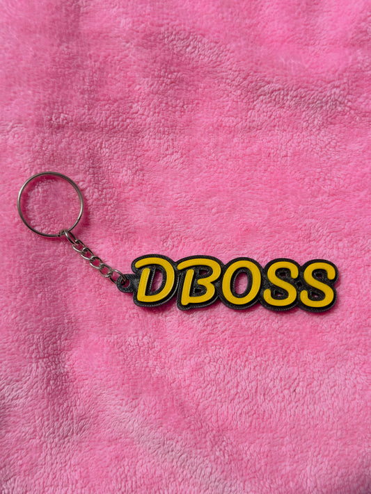 D BOSS Key Chain