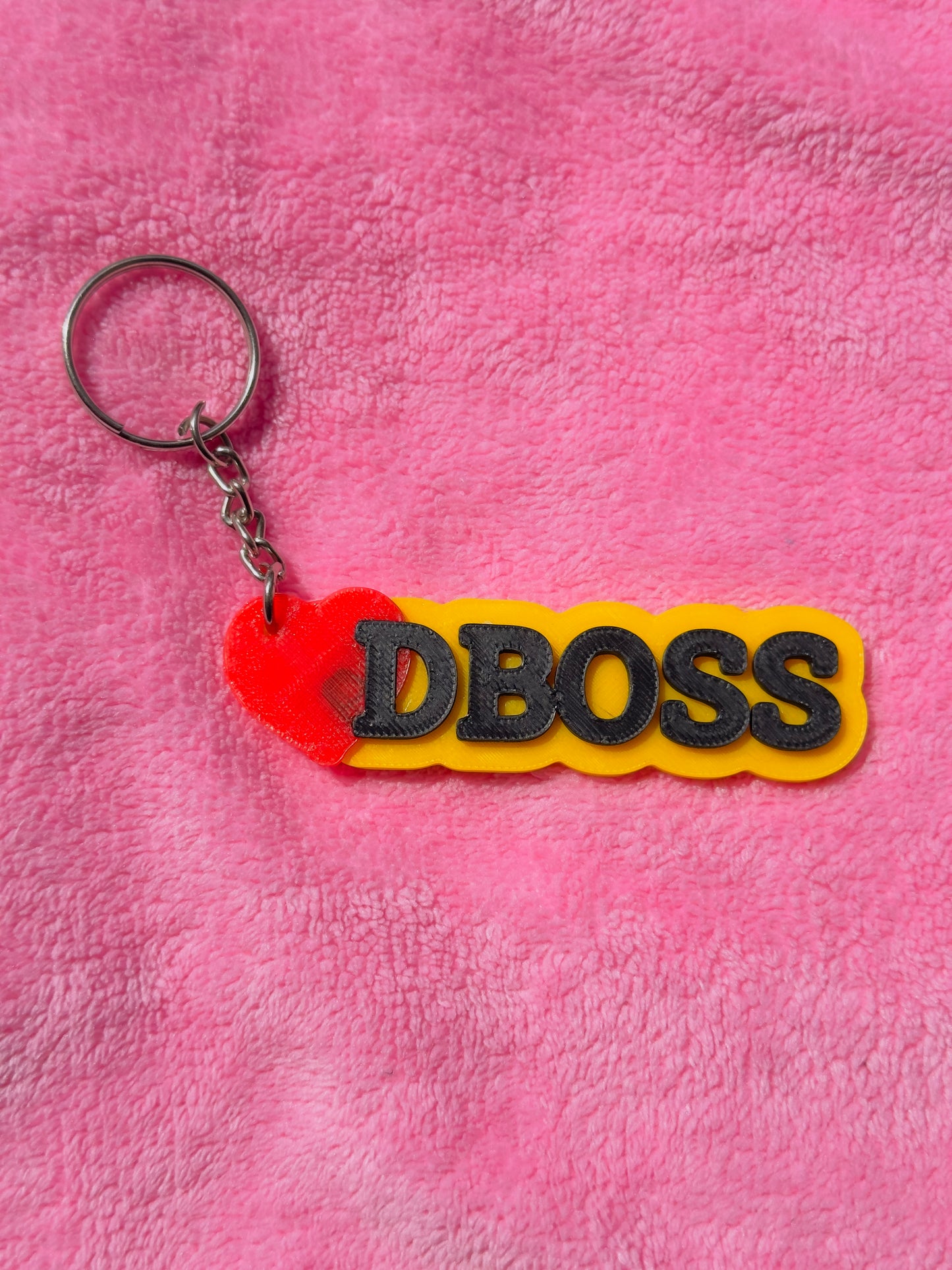 D BOSS Key Chain