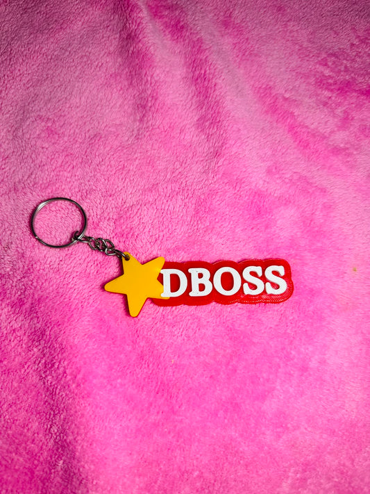 D BOSS Key Chain