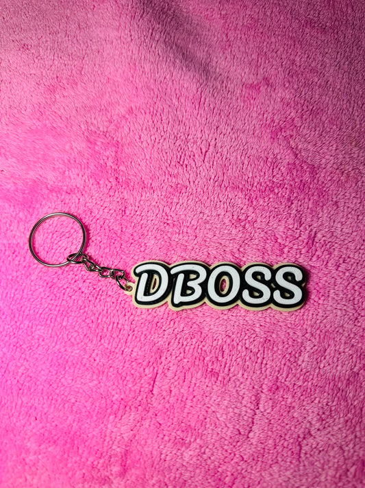 D BOSS Key Chain