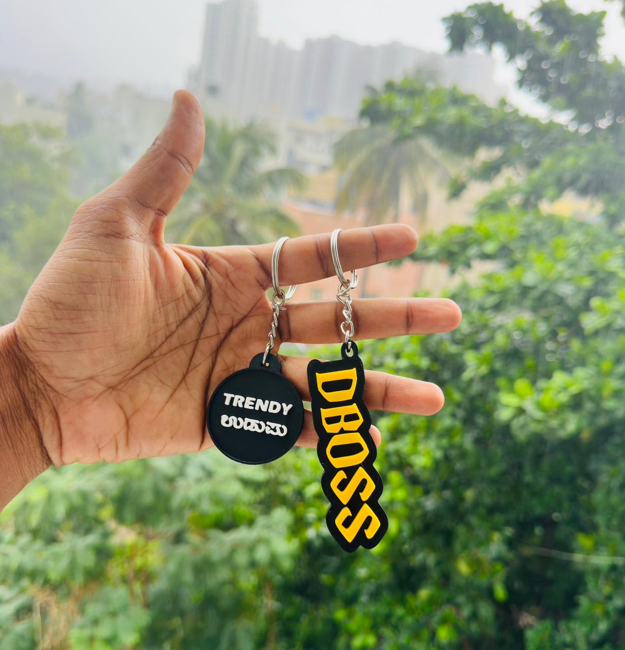 D BOSS Key Chain