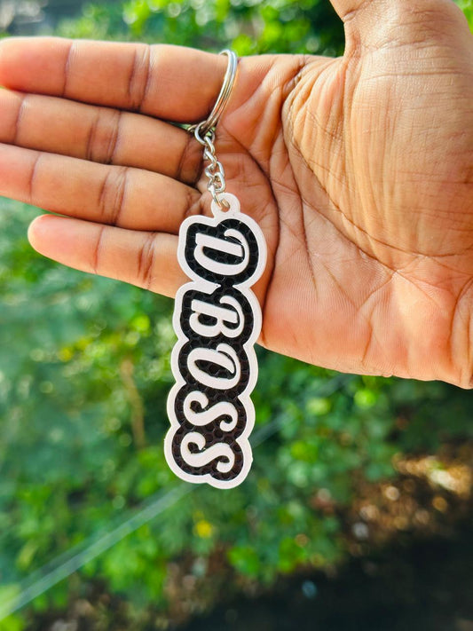 D BOSS Keychain