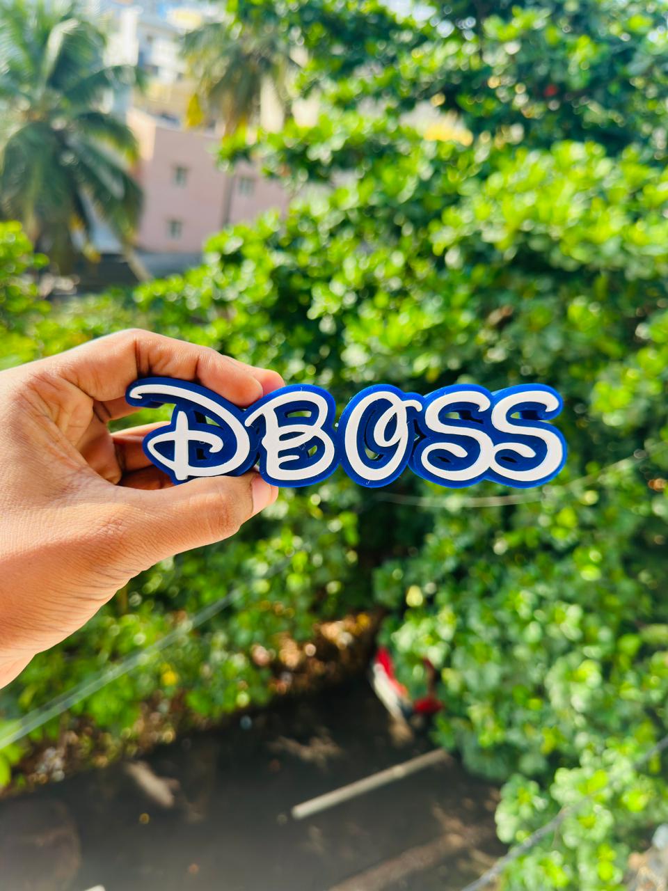 D BOSS LETTER FOR TABLE/DESK